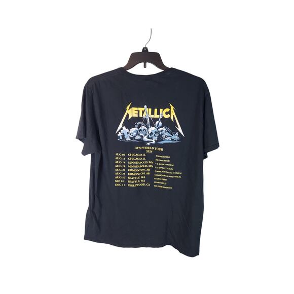 Metallica 2024 T men's 2X - Picture 2 of 3
